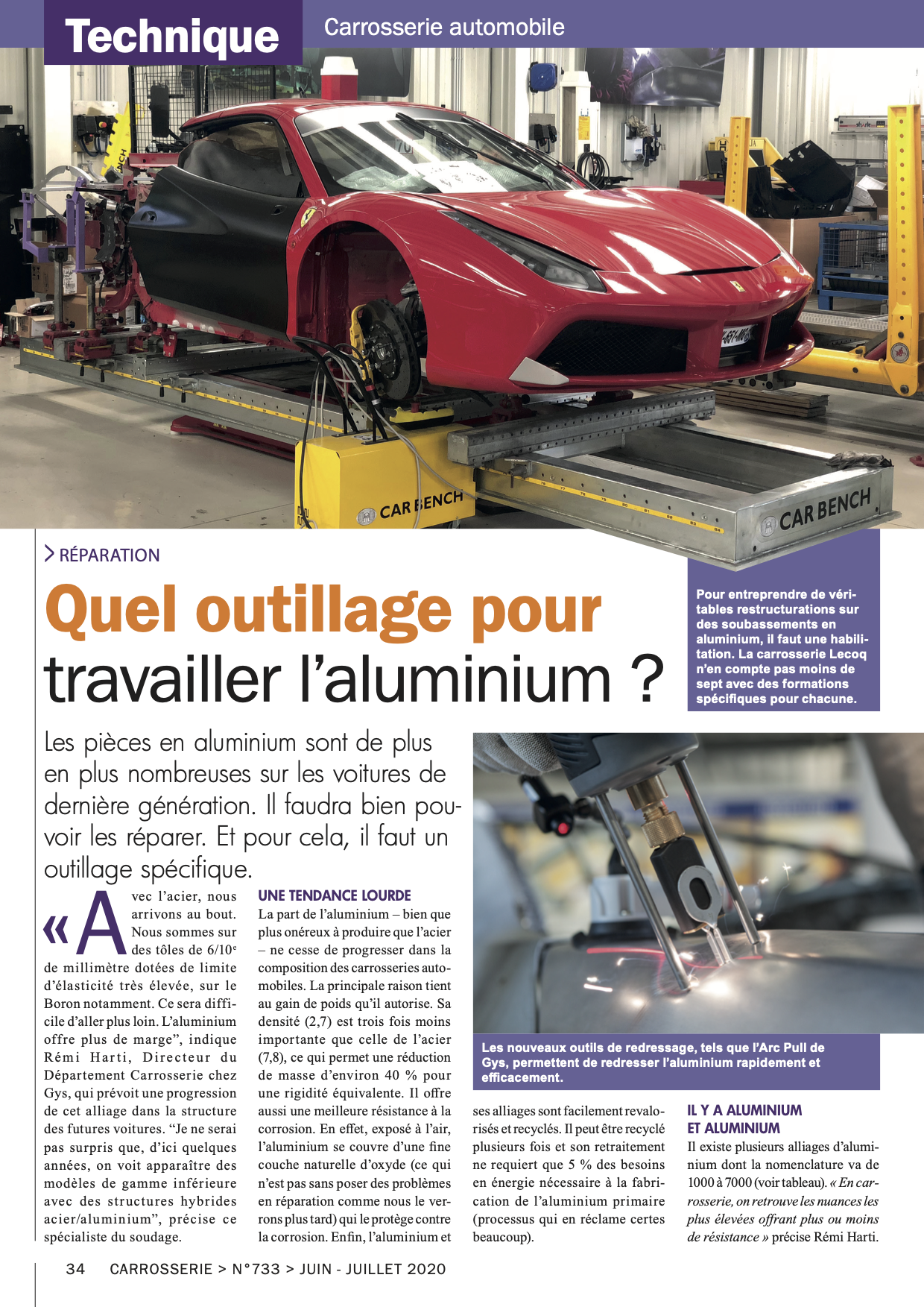 Carrosserie Magazine n°733